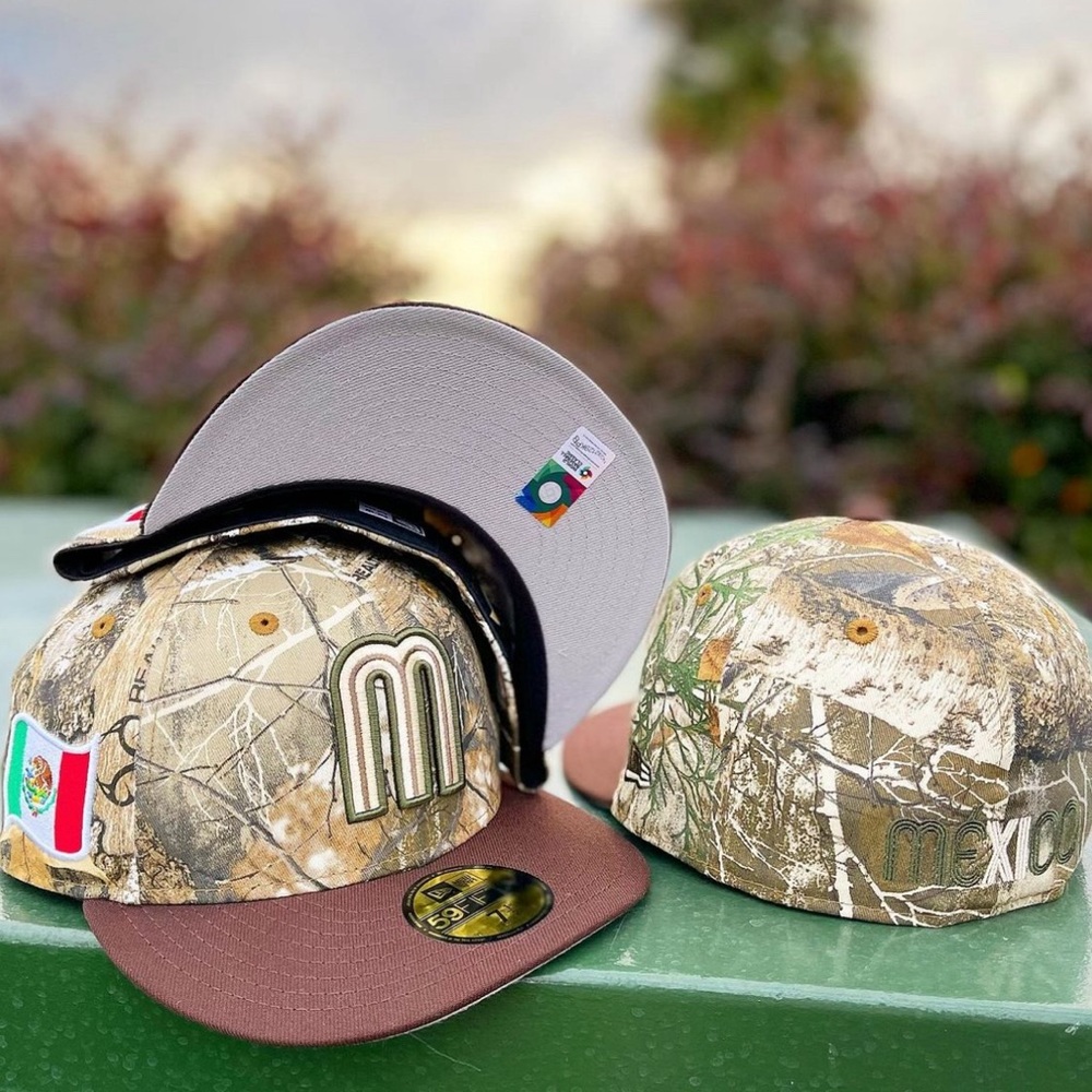 NEW ERA MEXICO REAL TREE FITTED (Sz 7 - 8 Available)